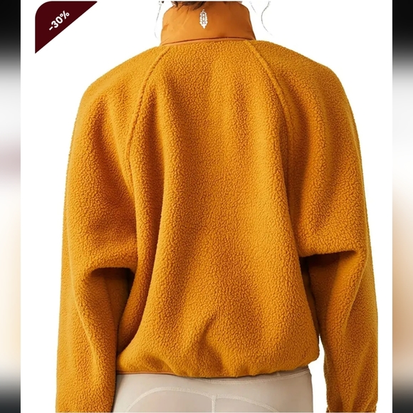Free People Hit the Slopes Fleece Jacket Used XL - Picture 3 of 9